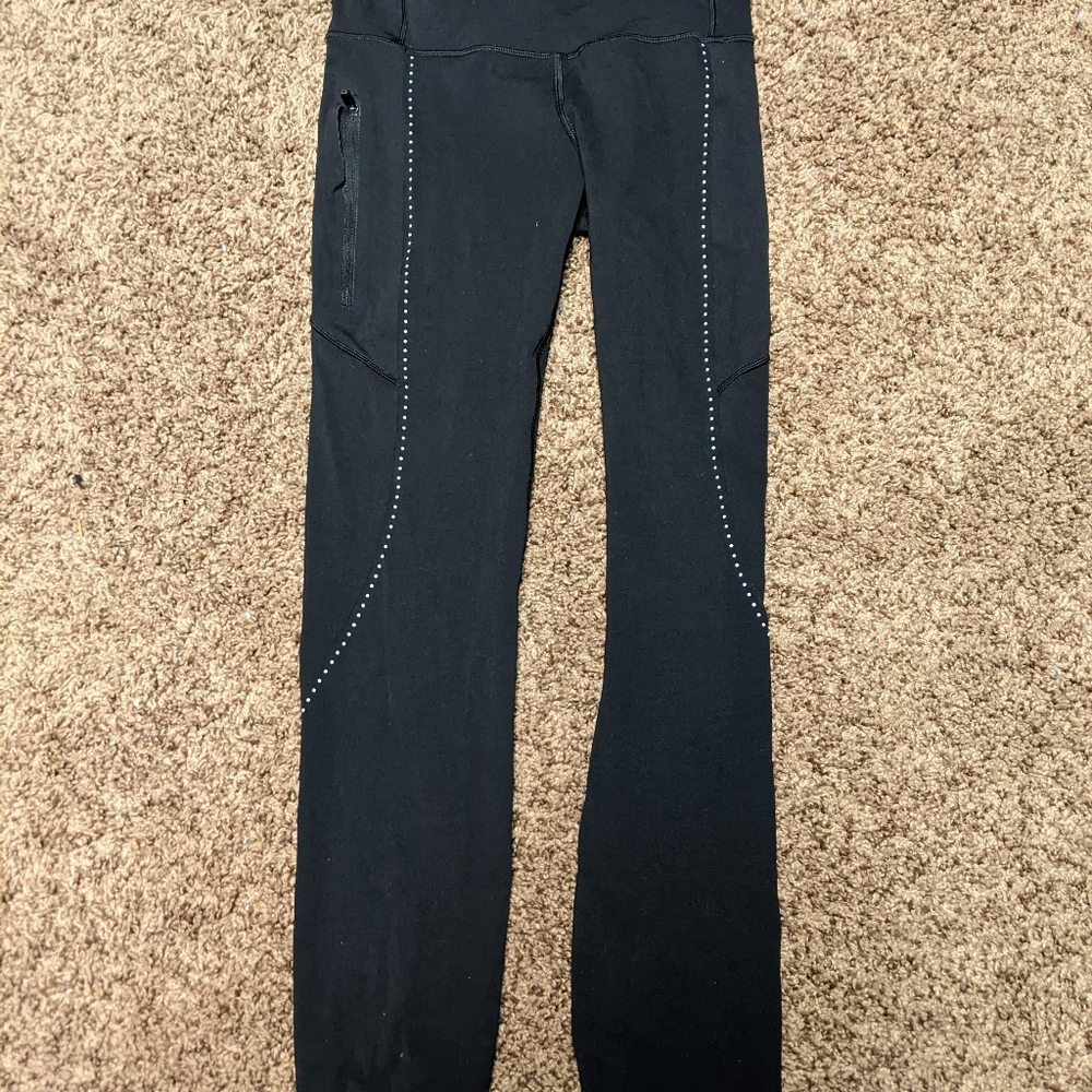 Lululemon reflective running leggings